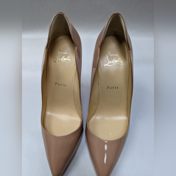 Christian Louboutin Hot Chick Beige Pumps (US 8) - Picture 7 of 15